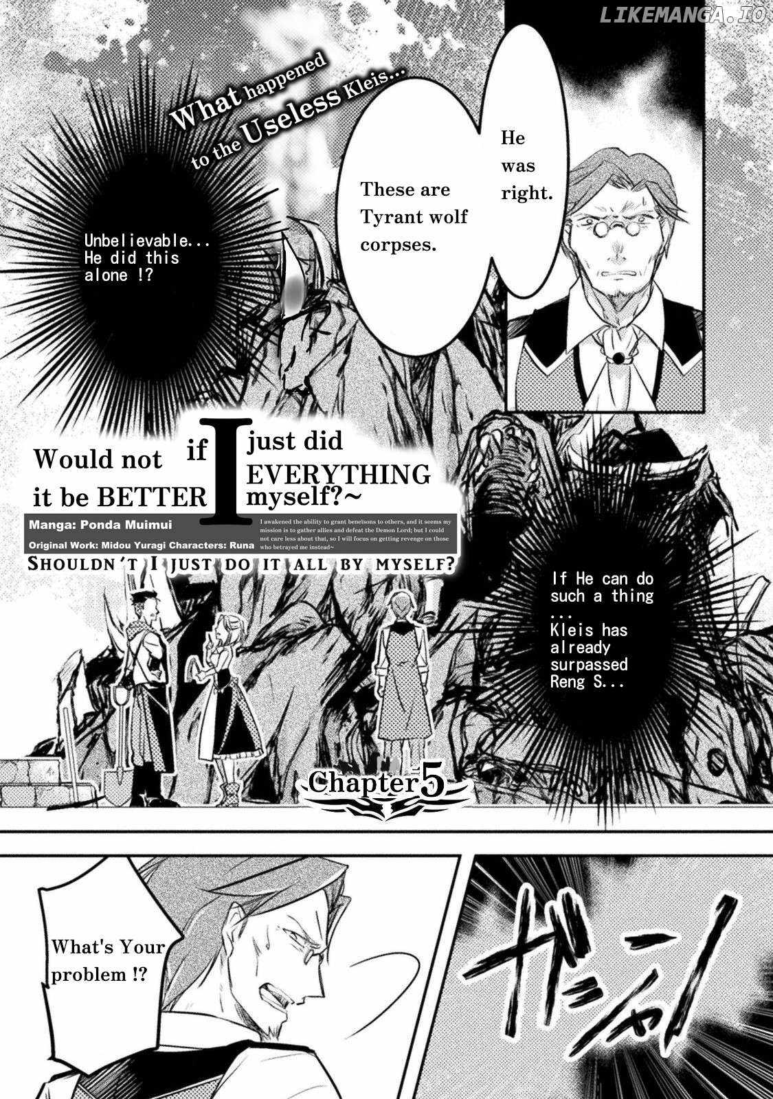 Mou Zenbu Ore Hitori de Iinja Nai Ka? Chapter 5 1